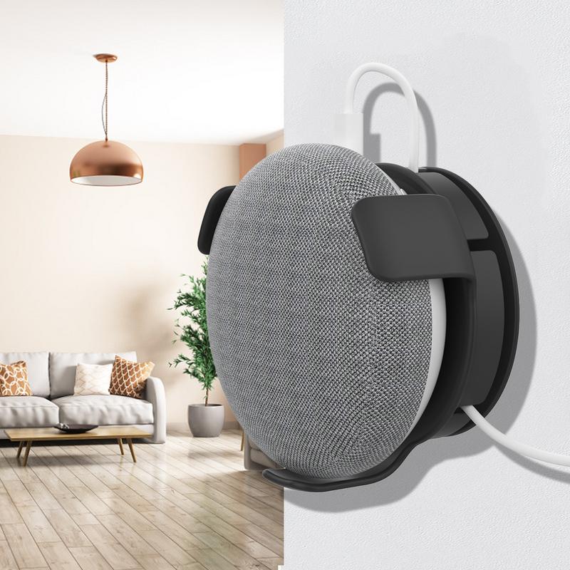 Google Speaker Nest Mini - حامل مخرج مثبت على الحائط لإدارة