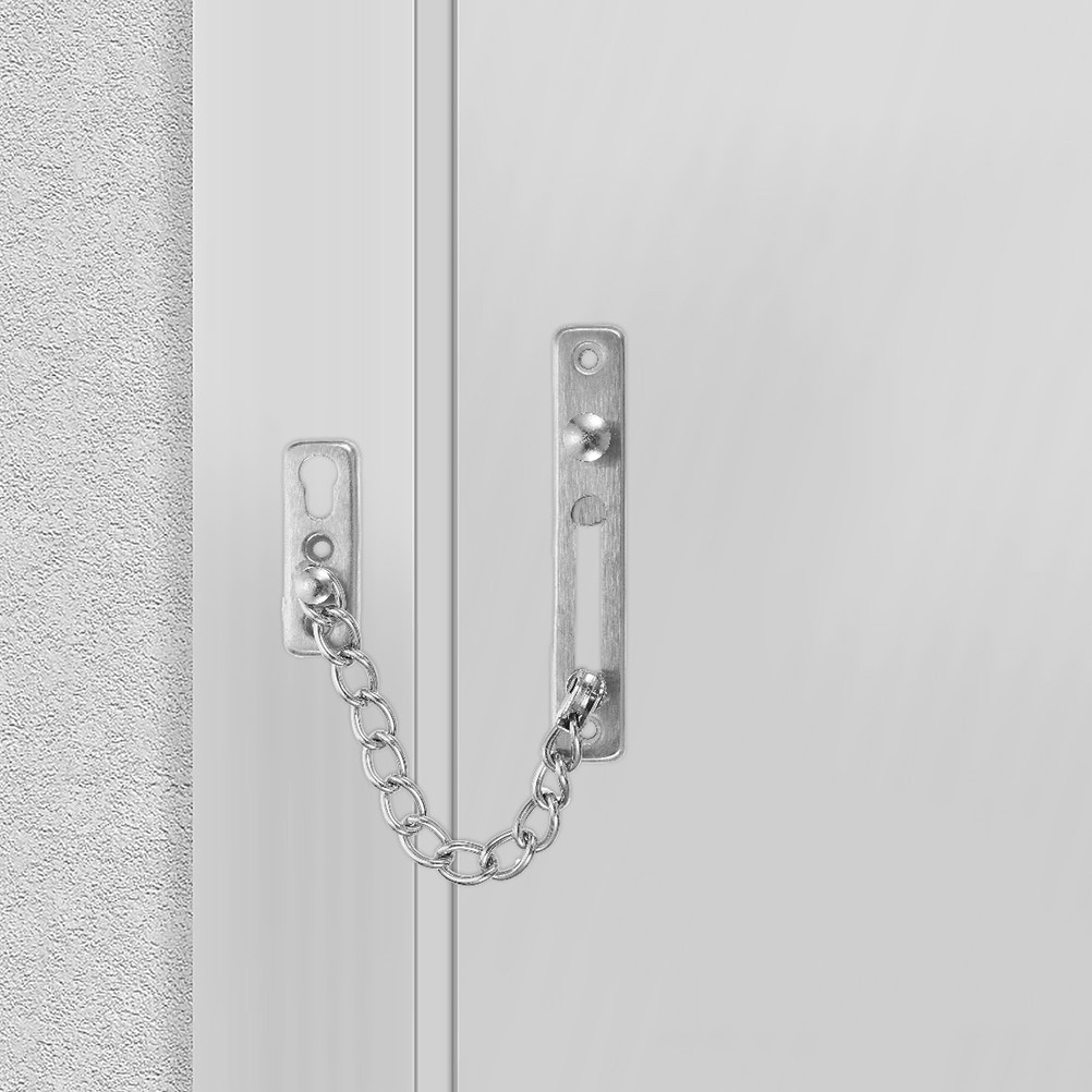قطعتان من سلاسل أمان الأبواب م - مراجعة Security Chain Door وسعره