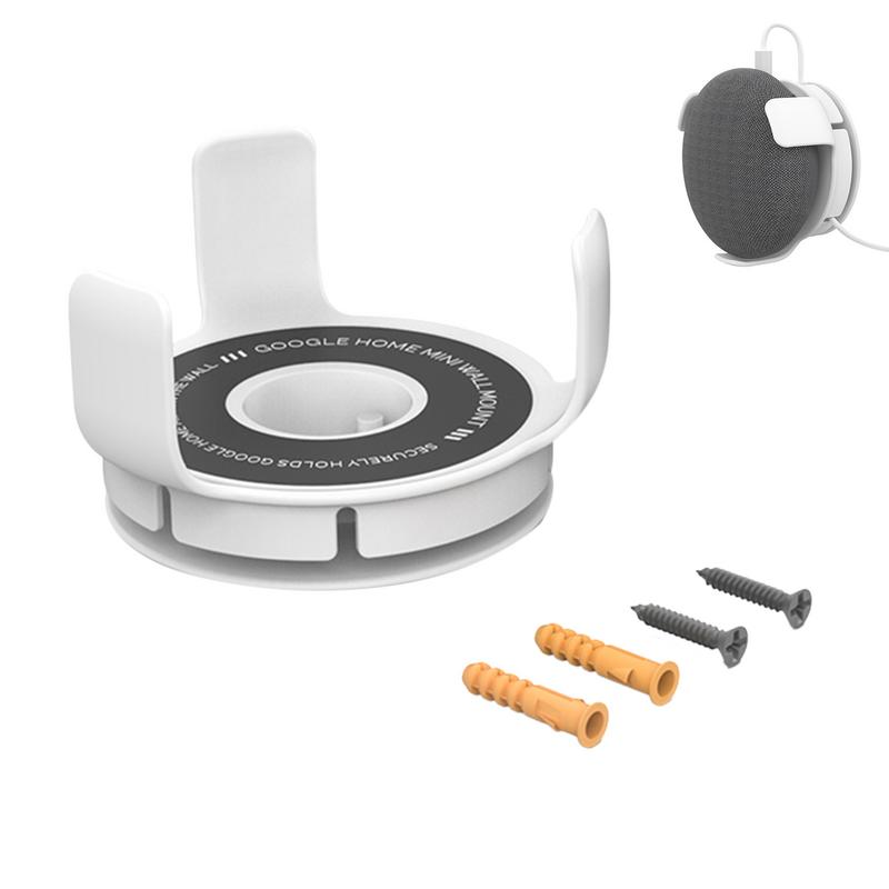 حامل مخرج مثبت على الحائط لإدا - مراجعة Google Speaker Nest Mini وسعره