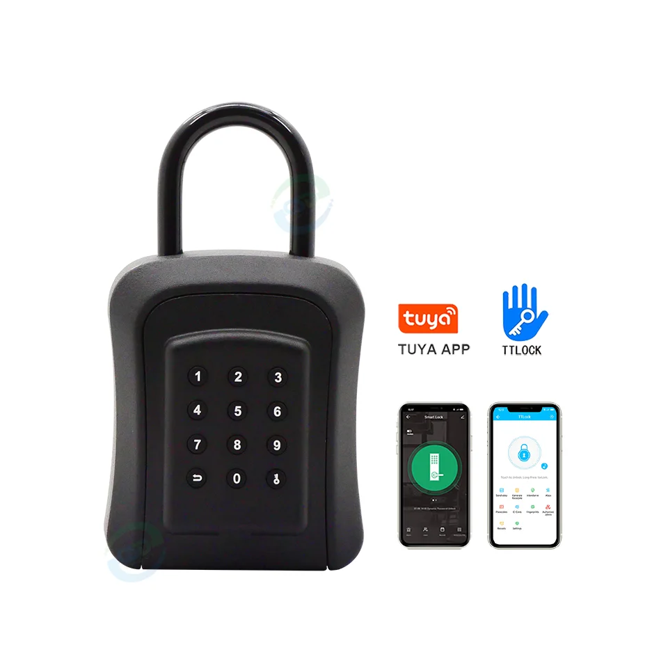 صندوق مفاتيح ذكي رقمي مقاوم لل - مراجعة Lockbox Key Secure وسعره