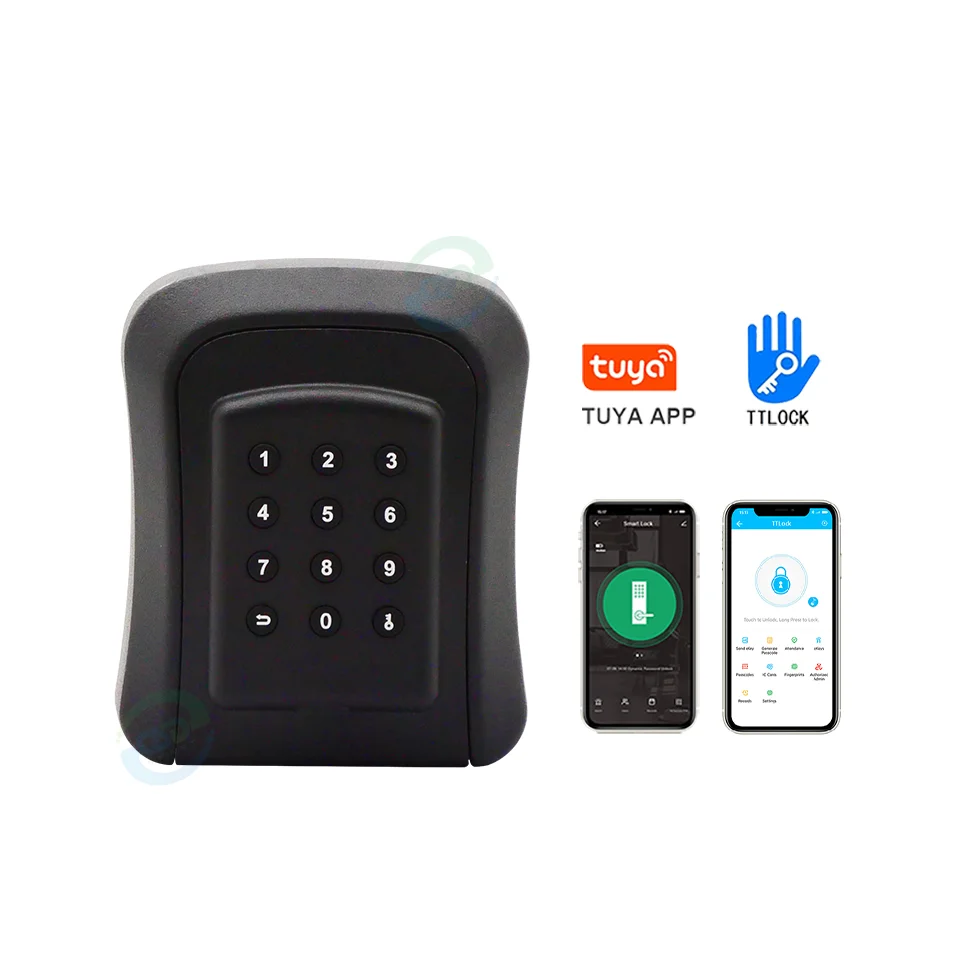 صندوق مفاتيح ذكي رقمي مقاوم لل - مراجعة Lockbox Key Secure وسعره
