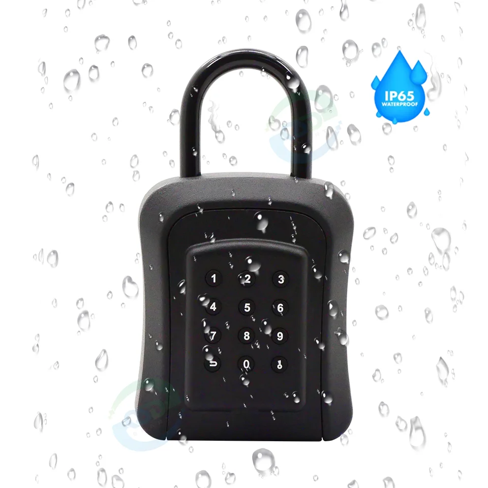 صندوق مفاتيح ذكي رقمي مقاوم لل - مراجعة Lockbox Key Secure وسعره
