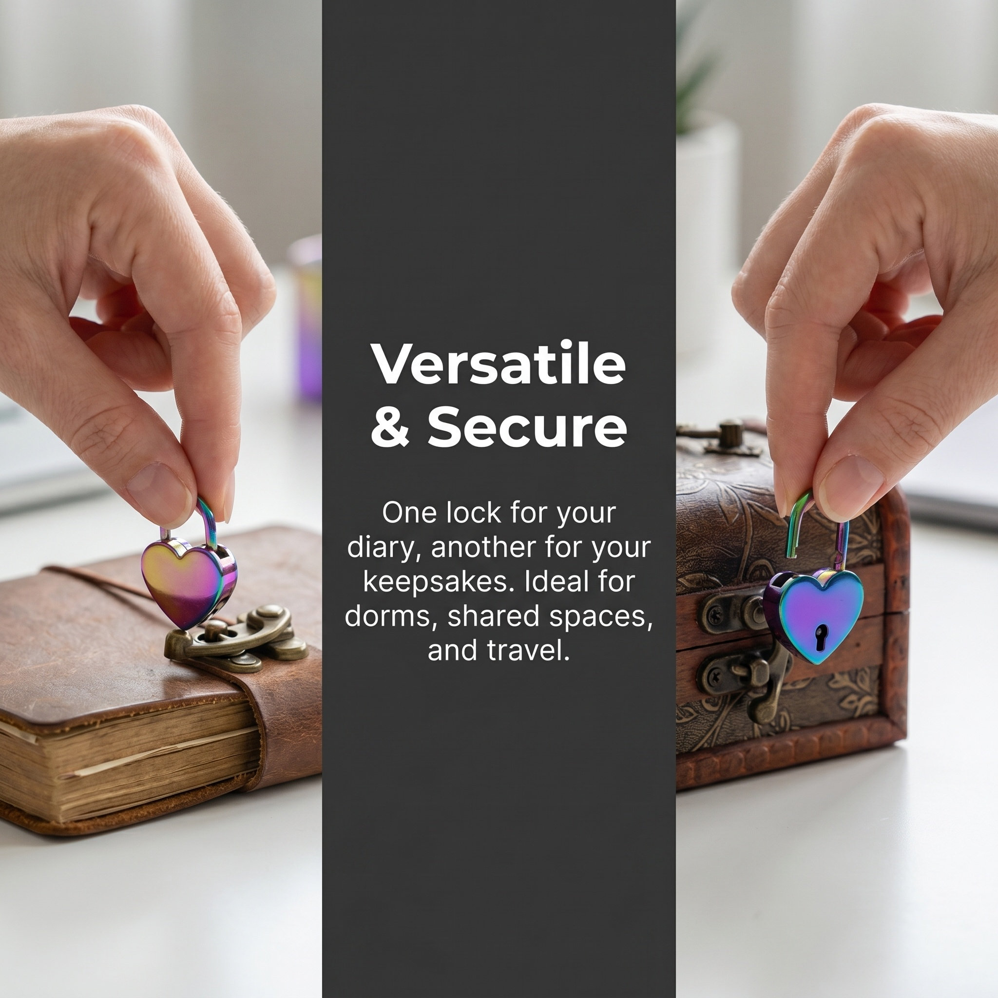 مجموعة من قفلين صغيرين على شكل - مراجعة Lockbox Key Secure وسعره